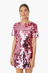 Punch Vivienne Embroidered Sequin Mini Dress